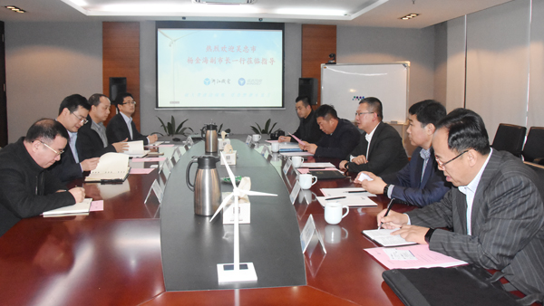 宁夏吴忠市杨金海副市长一行莅临yp街机视察